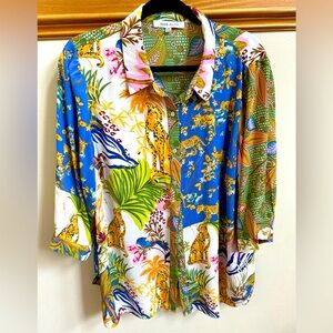 Lightweight colorful top